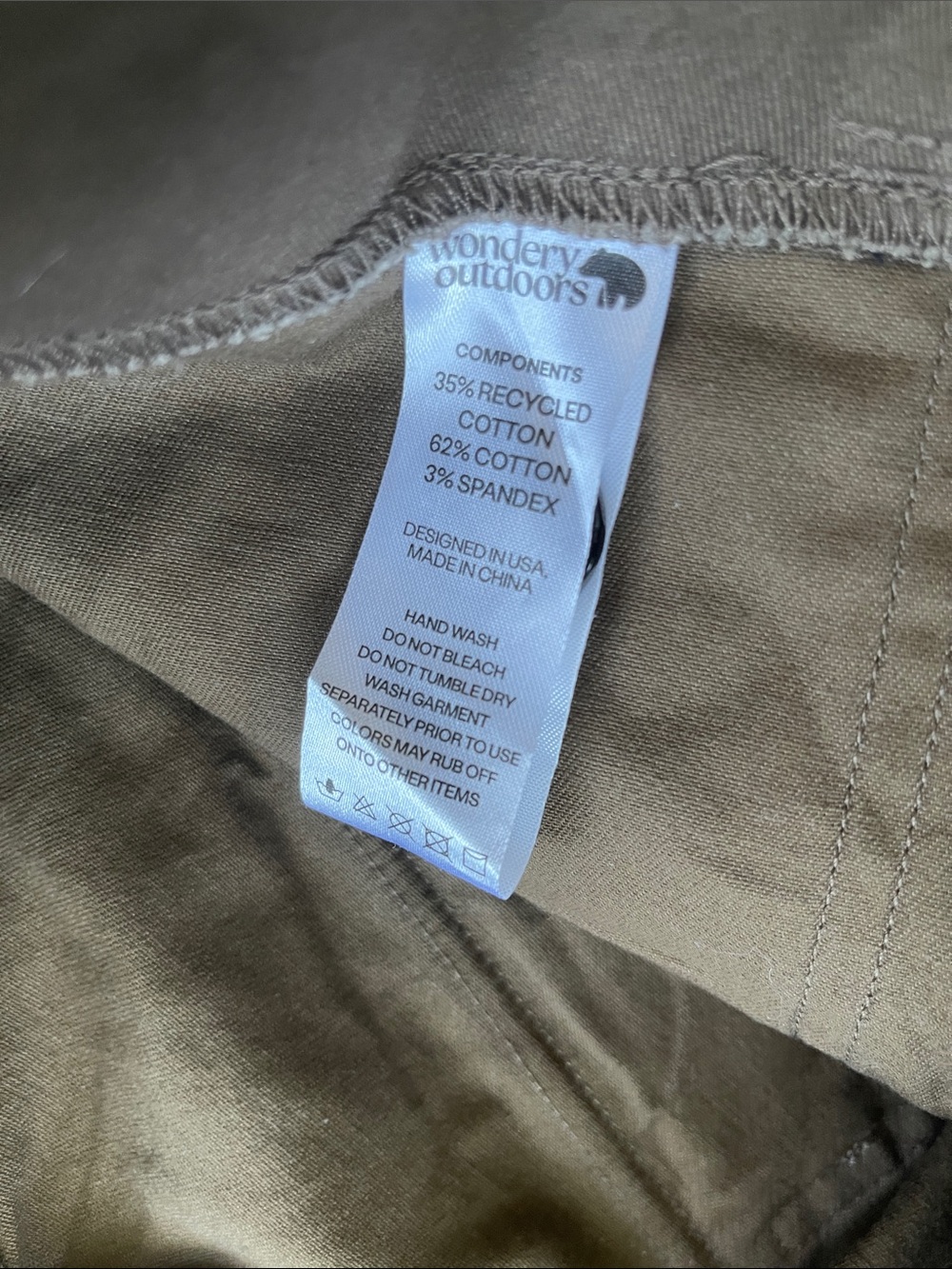 Wondery Isabel 3.0 Outdoor/Hiking Pants in Brew Sz M Tall - Picture 12 of 15